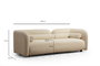 Atelier Del Sofa Sofá de 3 Plazas Victoria Cream Bouclette